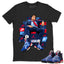 Sole Boss Shirt To Match Air Jordan 6 x Awake NY Midnight Navy Unisex Cotton Graphic Tee