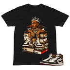 Sole King MJ Shirt To Match Air Jordan 1 Love Letter Unisex Cotton Graphic Tee