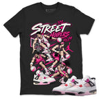 Street Hoopers Shirt To Match Air Jordan 4 Comic Unisex Cotton Graphic Tee