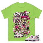 Street Hoopers Shirt To Match Air Jordan 4 Comic Unisex Cotton Graphic Tee