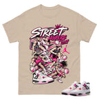 Street Hoopers Shirt To Match Air Jordan 4 Comic Unisex Cotton Graphic Tee