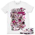 Street Hoopers Shirt To Match Air Jordan 4 Comic Unisex Cotton Graphic Tee