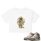 Talk To The Hand Crop Top to Match Air Jordan3 Laser Women's Crop ZillyKick