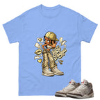 Talk To The Hand Shirt To Match Air Jordan 3 Retro Laser Palomino Unisex Cotton Graphic Tee
