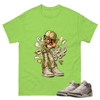 Talk To The Hand Shirt To Match Air Jordan 3 Retro Laser Palomino Unisex Cotton Graphic Tee