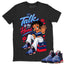 Talk To The Hand Shirt To Match Air Jordan 6 x Awake NY Midnight Navy Unisex Cotton Graphic Tee