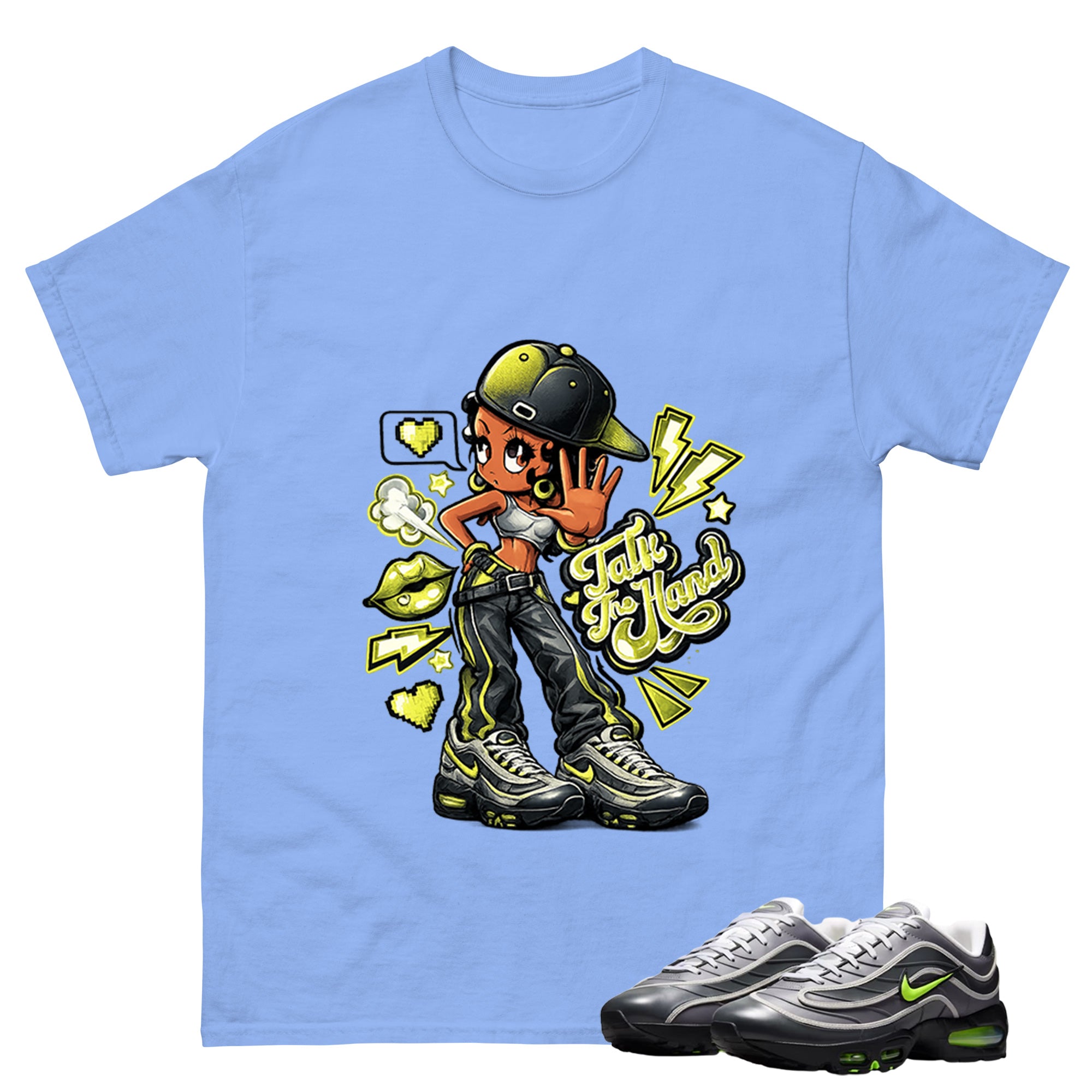 Talk To The Hand Shirt To Match Air Max Joga Bonito Unisex Cotton Graphic Tee