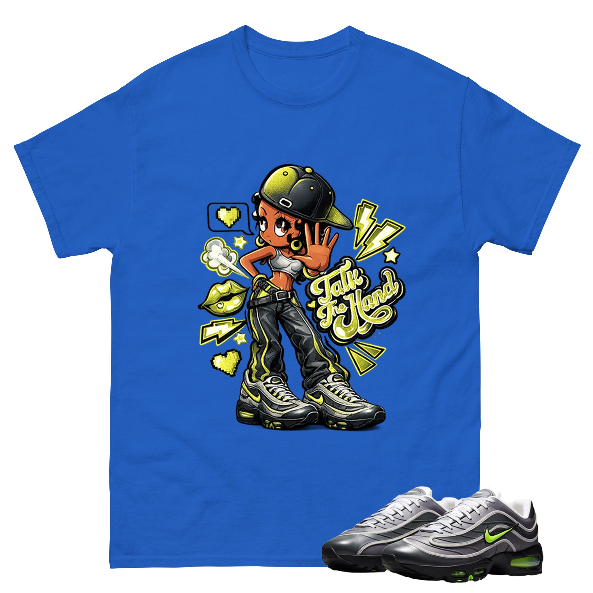 Talk To The Hand Shirt To Match Air Max Joga Bonito Unisex Cotton Graphic Tee