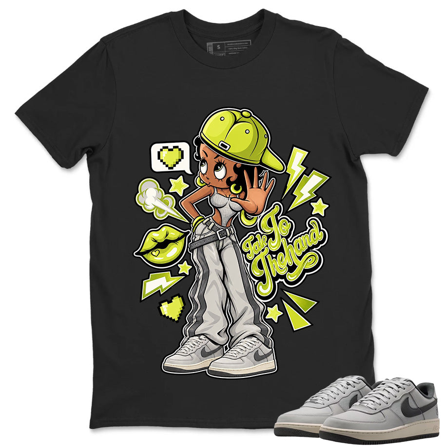 Talk To The Hand Shirt To Match SB Air Force 1 x Yuto Unisex Cotton Graphic Tee