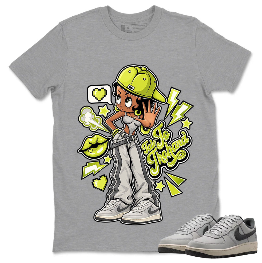 Talk To The Hand Shirt To Match SB Air Force 1 x Yuto Unisex Cotton Graphic Tee