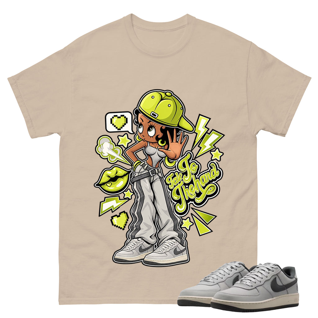 Talk To The Hand Shirt To Match SB Air Force 1 x Yuto Unisex Cotton Graphic Tee