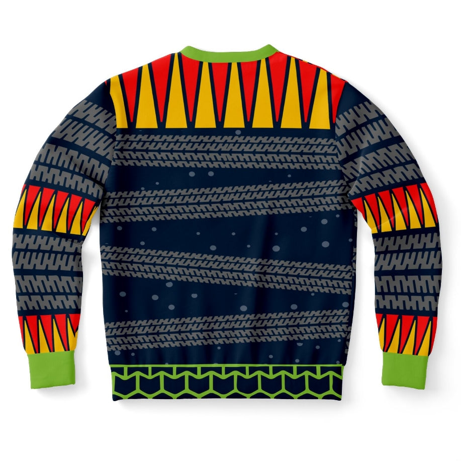 Tits or Tires Squeal Ugly Christmas Sweatshirt A Christmas Sweater Gifts For Men - Zillykick