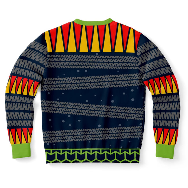 Tits or Tires Squeal Ugly Christmas Sweatshirt A Christmas Sweater Gifts For Men - Zillykick Main Image