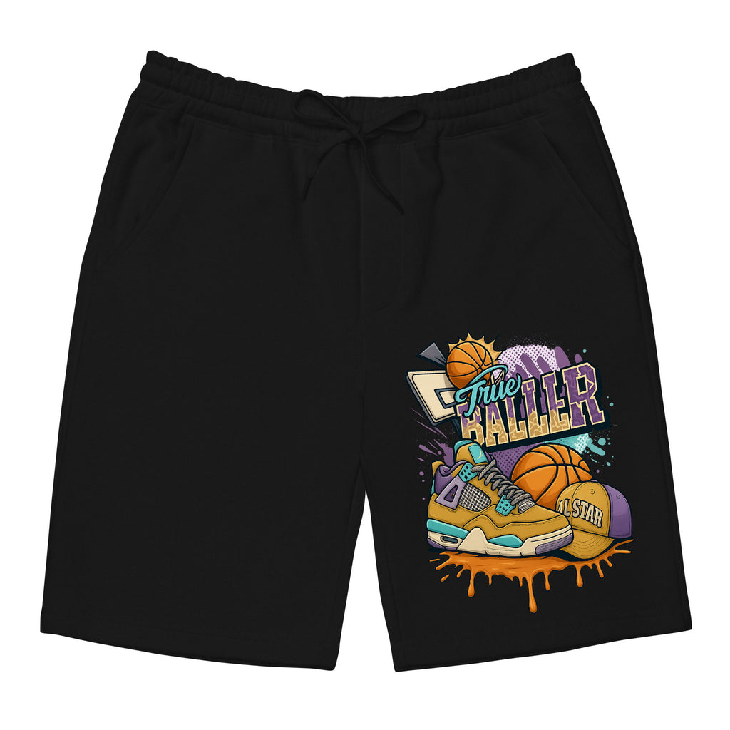 True Baller Mens Fleece Shorts, Union LA x Air Jordan 4 Retro 'Desert Moss Men Shorts