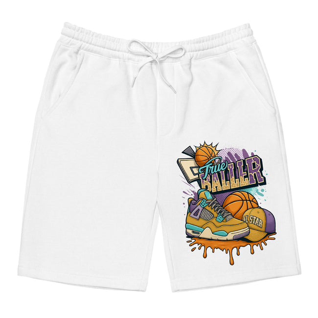 True Baller Mens Fleece Shorts, Union LA x Air Jordan 4 Retro 'Desert Moss Men Shorts Main Image