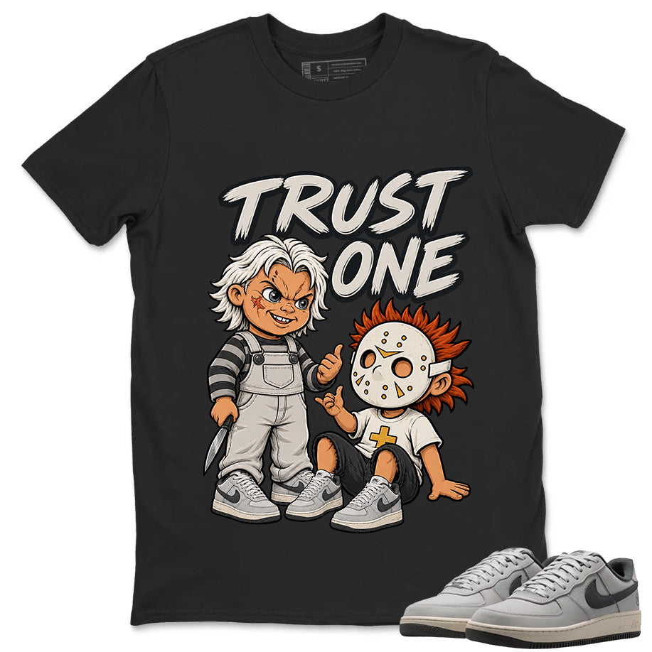 Trust None Shirt To Match SB Air Force 1 x Yuto Unisex Cotton Graphic Tee