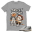 Trust None Shirt To Match SB Air Force 1 x Yuto Unisex Cotton Graphic Tee