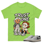 Trust None Shirt To Match SB Air Force 1 x Yuto Unisex Cotton Graphic Tee