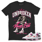 Unbroken Shirt To Match Air Jordan 4 Comic Unisex Cotton Graphic Tee