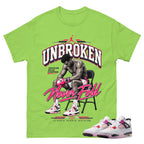 Unbroken Shirt To Match Air Jordan 4 Comic Unisex Cotton Graphic Tee