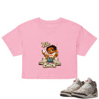 Vibe Check Crop Top to Match Air Jordan3 Laser Women's Crop ZillyKick