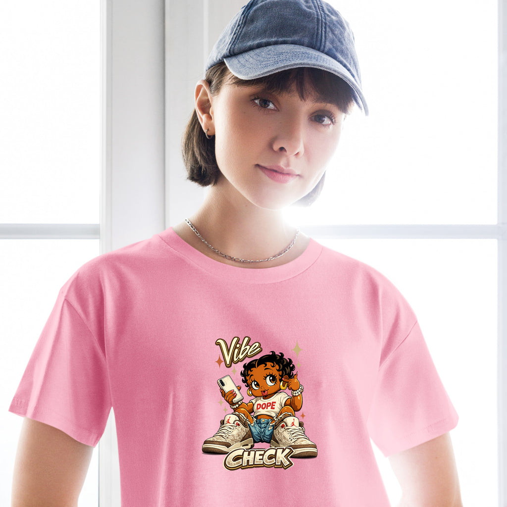 Vibe Check Crop Top to Match Air Jordan3 Laser Women's Crop ZillyKick