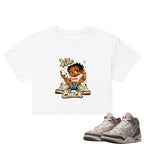 Vibe Check Crop Top to Match Air Jordan3 Laser Women's Crop ZillyKick
