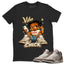 Vibe Check Shirt To Match Air Jordan 3 Retro Laser Palomino Unisex Cotton Graphic Tee