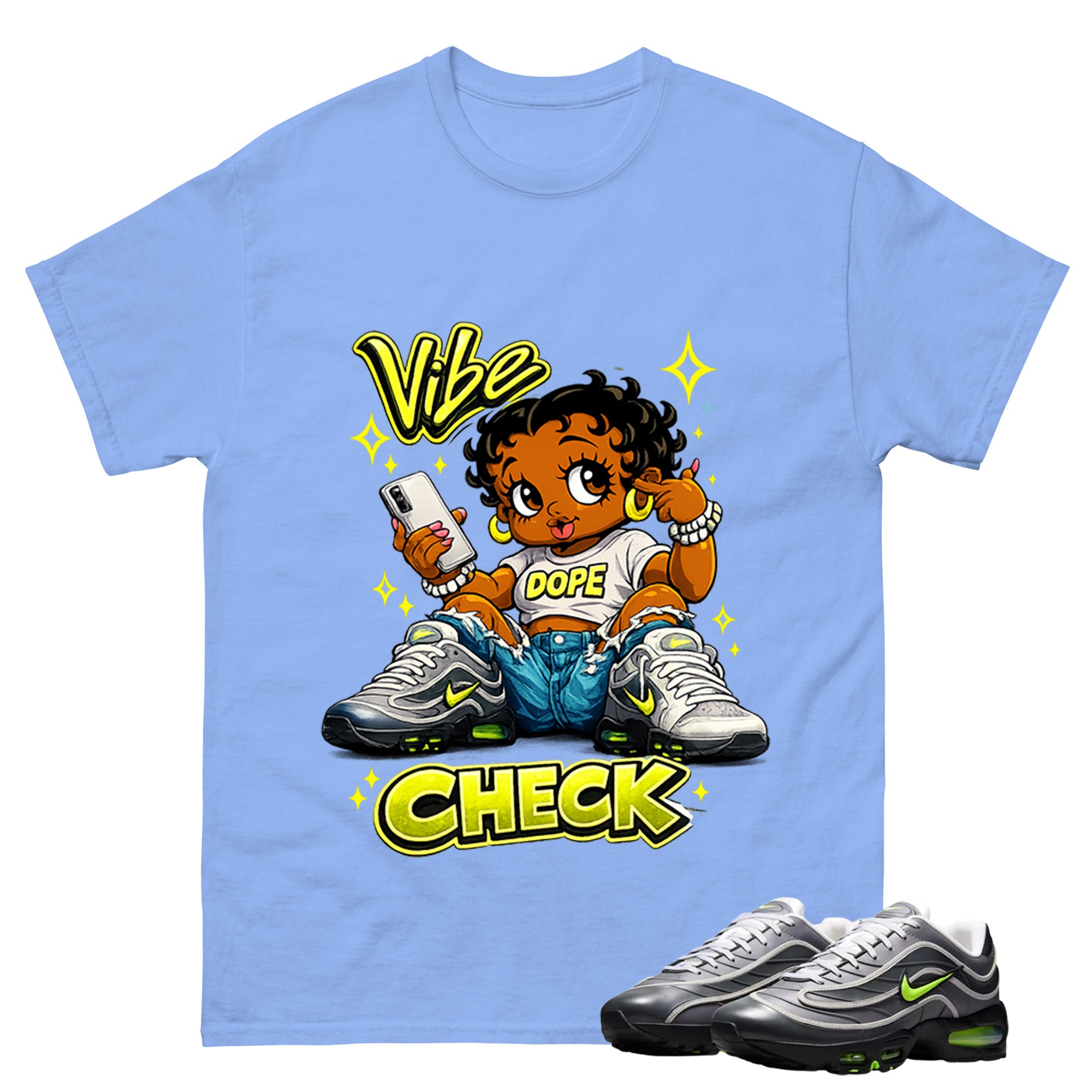 Vibe Check Shirt To Match Air Max Joga Bonito Unisex Cotton Graphic Tee