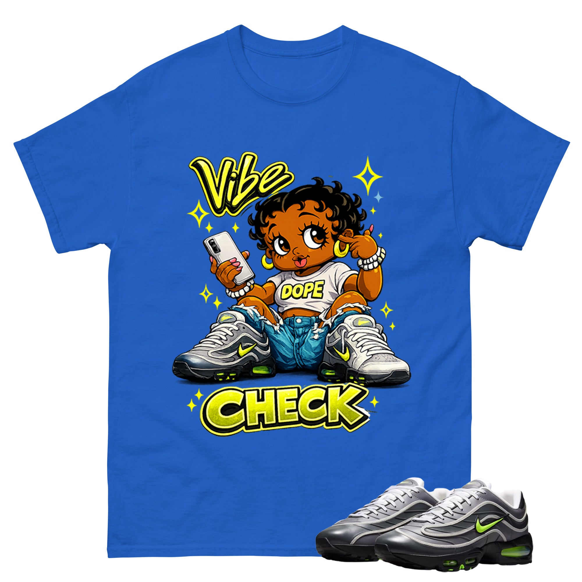 Vibe Check Shirt To Match Air Max Joga Bonito Unisex Cotton Graphic Tee