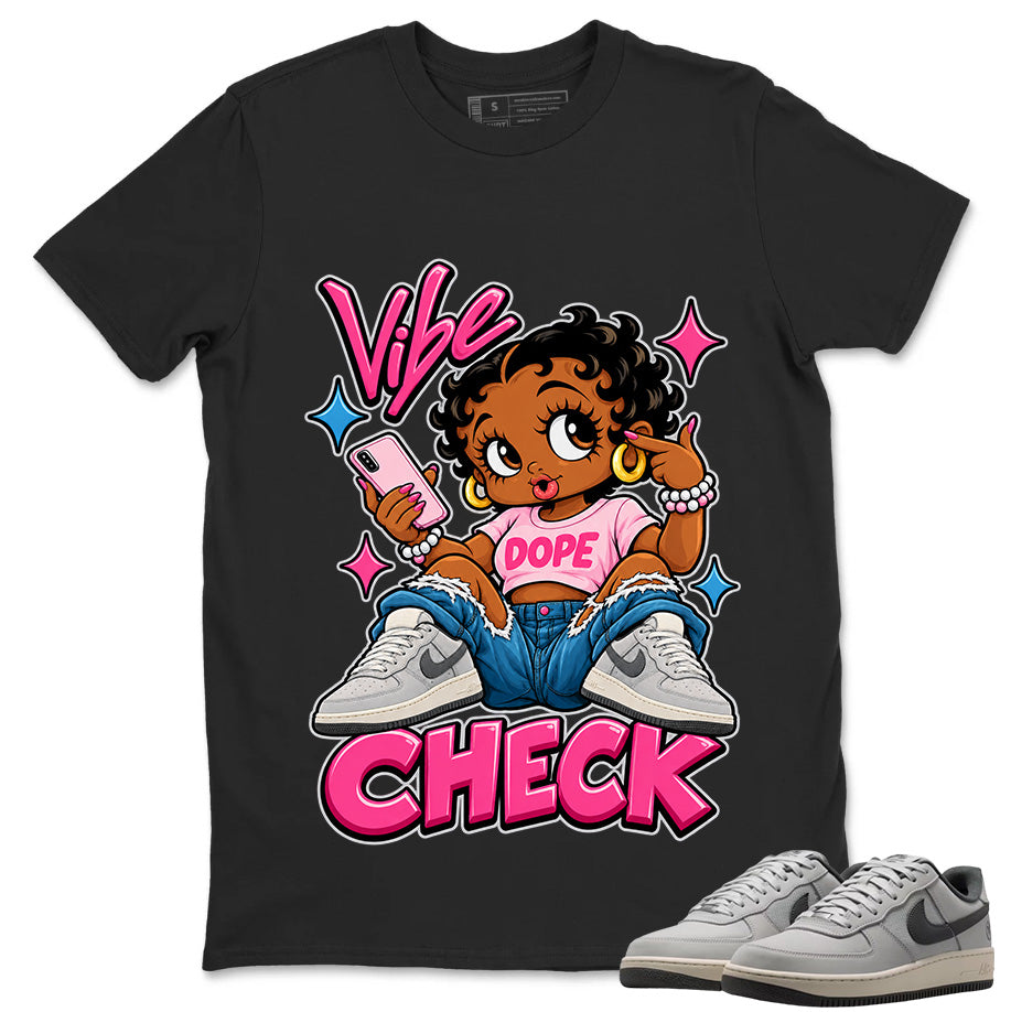 Vibe Check Shirt To Match SB Air Force 1 x Yuto Unisex Cotton Graphic Tee