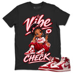 Vibe Check Shirt To Match Women's Air Jordan 1 Nails and Grails Unisex Cotton Graphic Tee