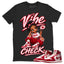 Vibe Check Shirt To Match Women's Air Jordan 1 Nails and Grails Unisex Cotton Graphic Tee