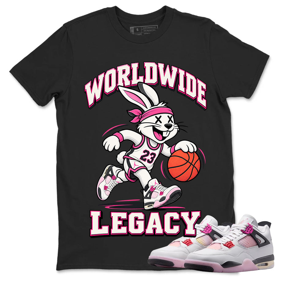 Worldwide Legacy Shirt To Match Air Jordan 4 Comic Unisex Cotton Graphic Tee