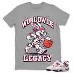 Worldwide Legacy Shirt To Match Air Jordan 4 Comic Unisex Cotton Graphic Tee