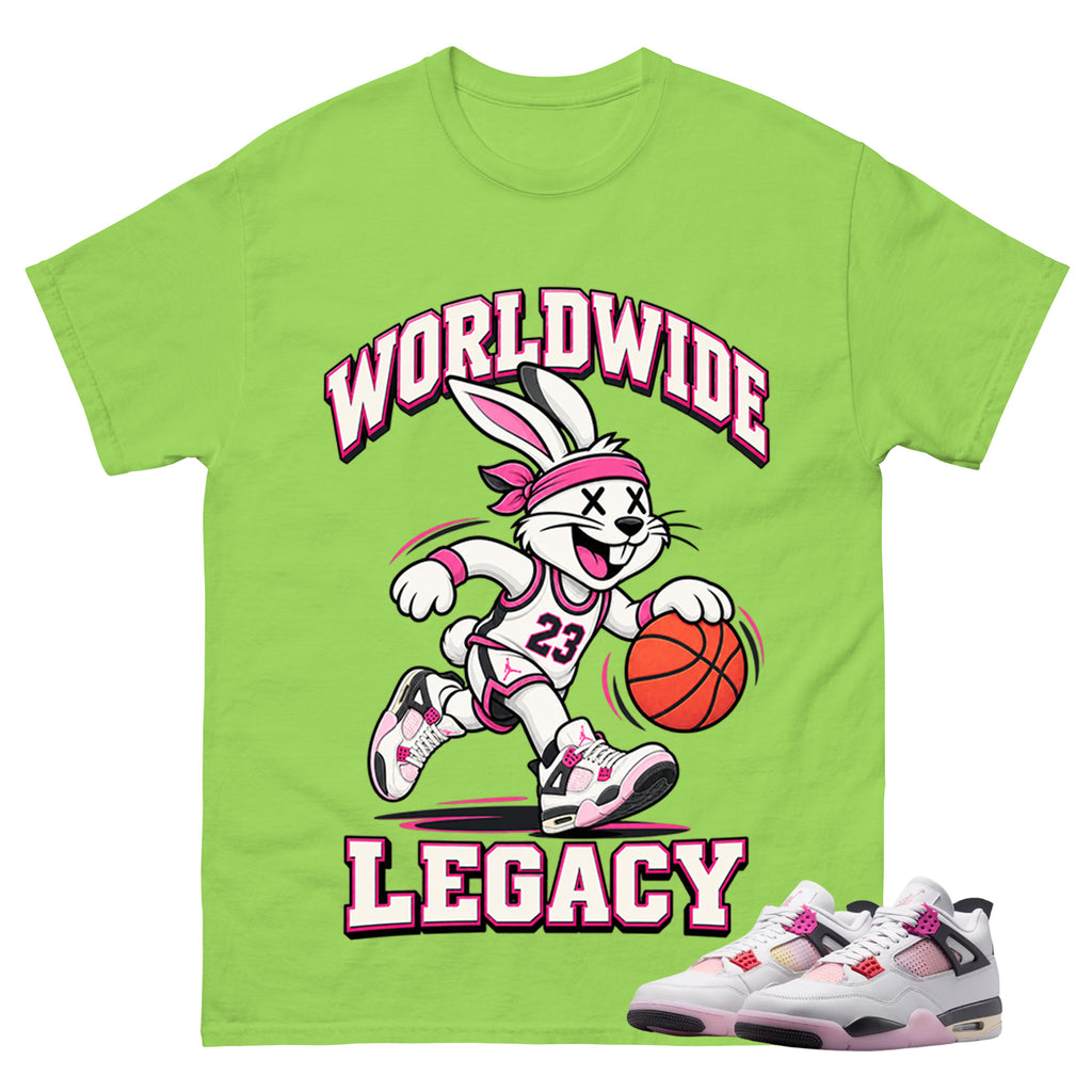 Worldwide Legacy Shirt To Match Air Jordan 4 Comic Unisex Cotton Graphic Tee