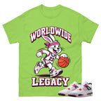 Worldwide Legacy Shirt To Match Air Jordan 4 Comic Unisex Cotton Graphic Tee