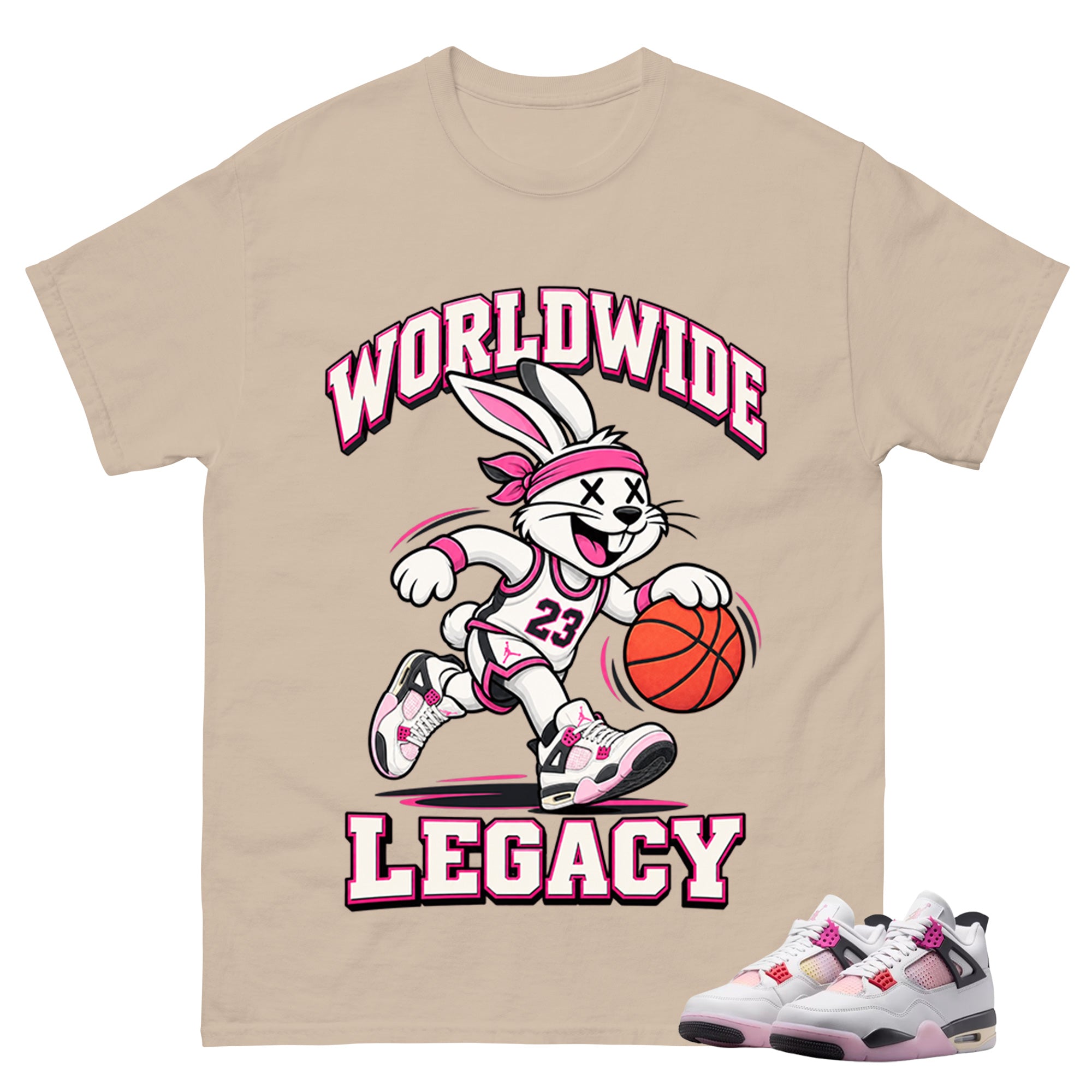 Worldwide Legacy Shirt To Match Air Jordan 4 Comic Unisex Cotton Graphic Tee
