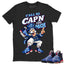 Y'all Be Capn Too Much Shirt To Match Air Jordan 6 x Awake NY Midnight Navy Unisex Cotton Graphic Tee