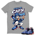Y'all Be Capn Too Much Shirt To Match Air Jordan 6 x Awake NY Midnight Navy Unisex Cotton Graphic Tee