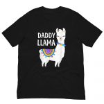 Funny Daddy Llama Father's Day Shirt