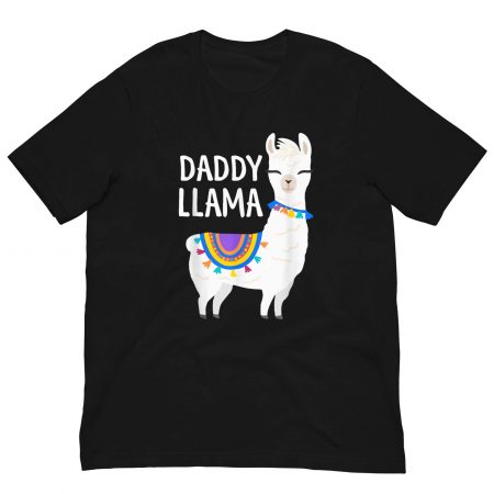Funny Daddy Llama Father's Day Shirt