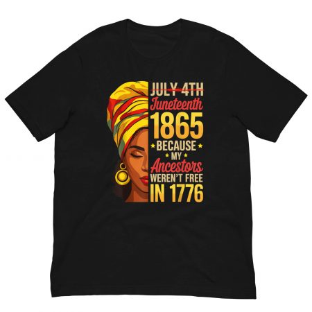 Juneteenth Freedom 1865 T-Shirt for Women