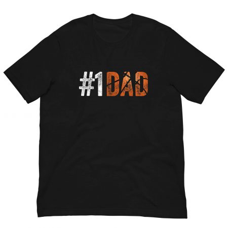 Number One Basketball Dad Father's Day Shirt