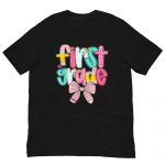 First Grade Coquette Bow - First Day Of School Shirt