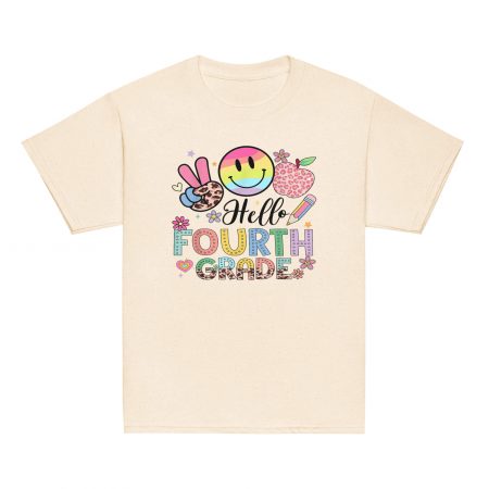 4th Grade Back to School T-Shirt for Students & Teachers